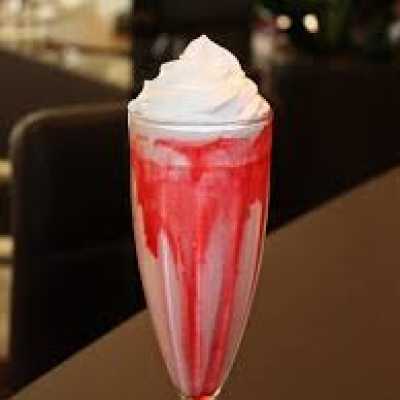 Milk shake de morango